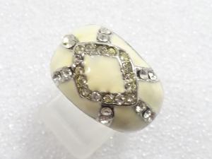 クリスタル　指輪(17.5号)